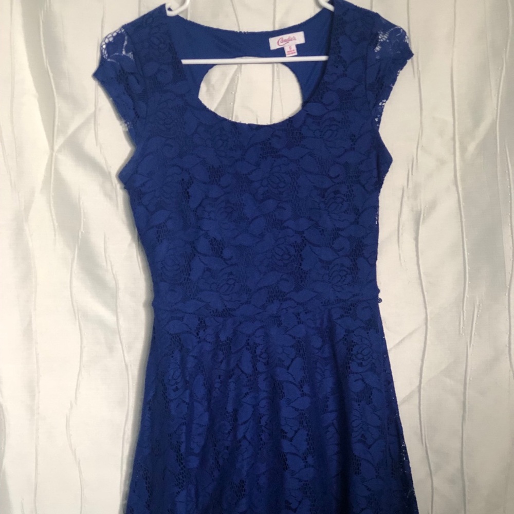 Blue little dress